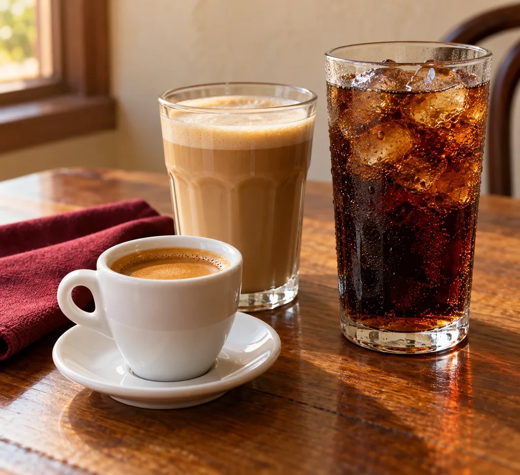 Cuban coffee at a Cuban pizzeria